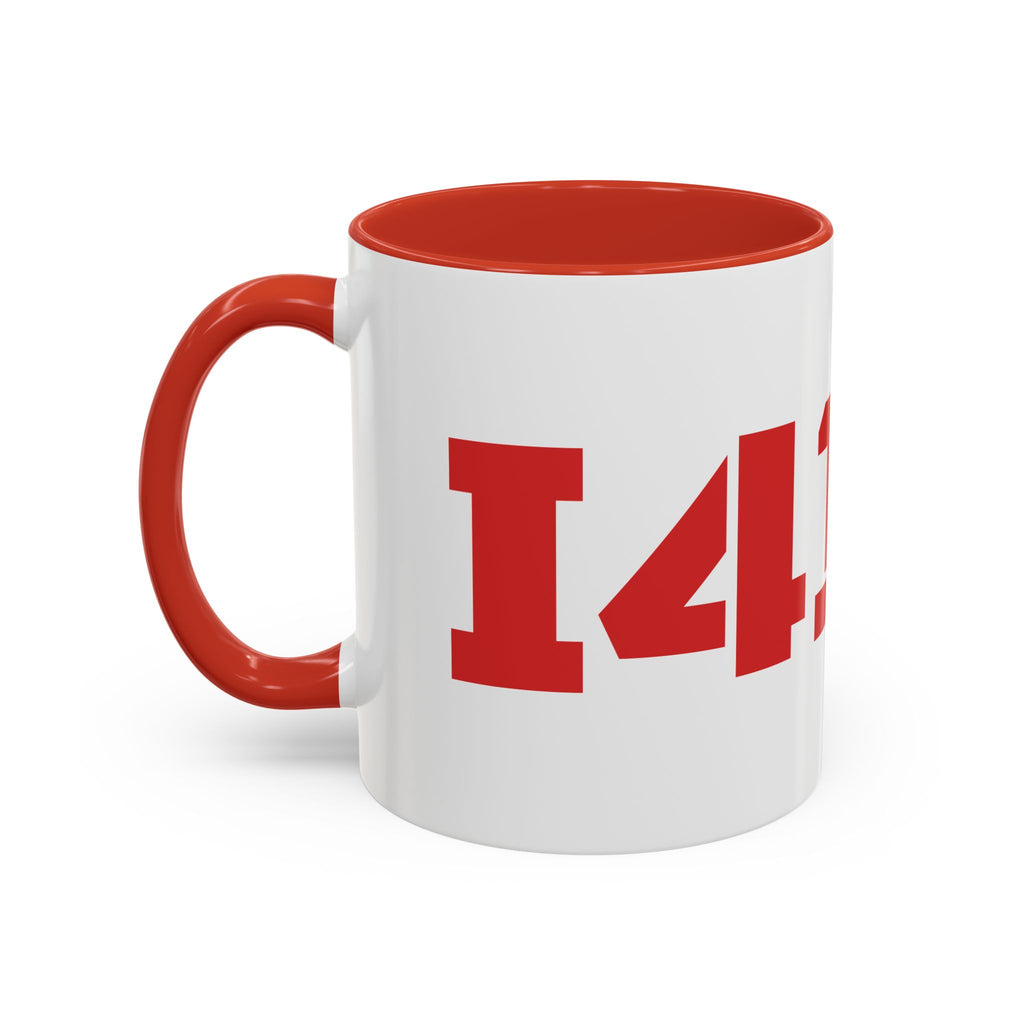 Isiah 41:10 Accent Coffee Mug, 11oz